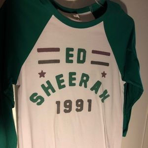Ed sheran merch from his concert